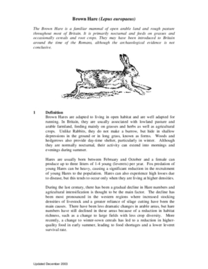 Archived action plan, 2003