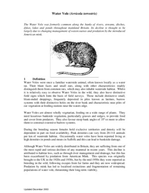 Archived action plan, 2003