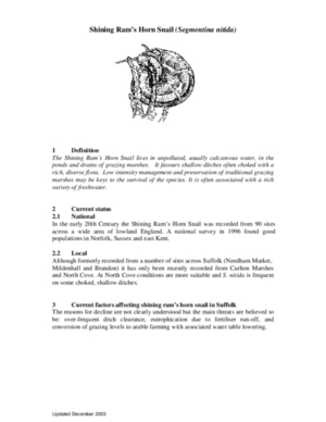 Archived action plan, 2003